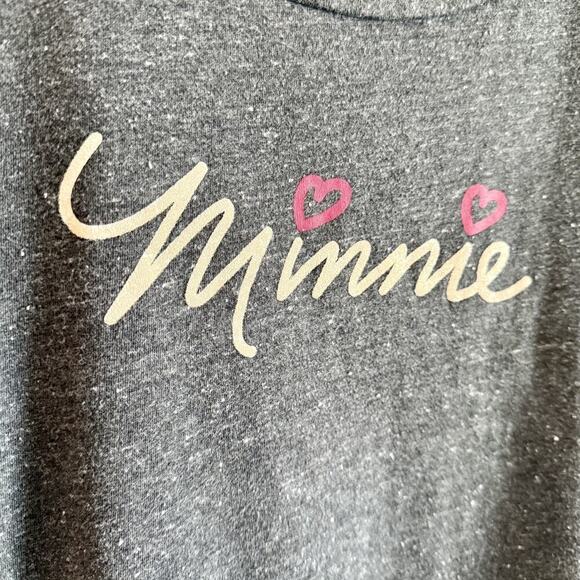 Disney Parks Size XXL Minnie T-Shirt - Gray Short Sleeve Authentic Original - Picture 3 of 9
